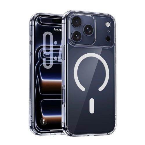 Borofone Case BI5 Ice Shield Mágneses iPhone 17 Pro Max tok átlátszó tok