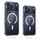 Borofone Case BI5 Ice Shield Mágneses iPhone 17 Pro Max tok átlátszó tok