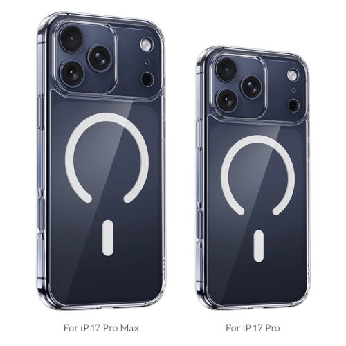Borofone Case BI5 Ice Shield Mágneses iPhone 17 Pro Max tok átlátszó tok