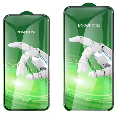 Borofone Tempered glass BF8 Diamond Armor Full Screen 5D Large Arc for iPhone 17 Pro - 10 darab, üvegfólia
