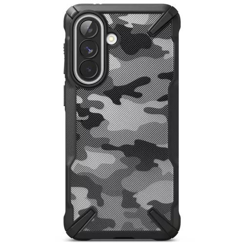 Ringke - Fusion X - Samsung Galaxy A57 5G - Camo Fekete tok