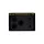 Edzett üveg alumínium kamera teljes borítás iPhone 17 Pro Max fekete (kamera sziget+háló) üvegfólia
