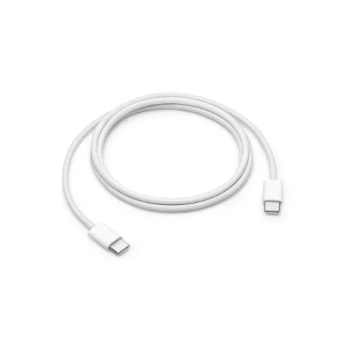 iPhone adatkábel USB-C/USB-C szőtt fehér OEM (Bulk),