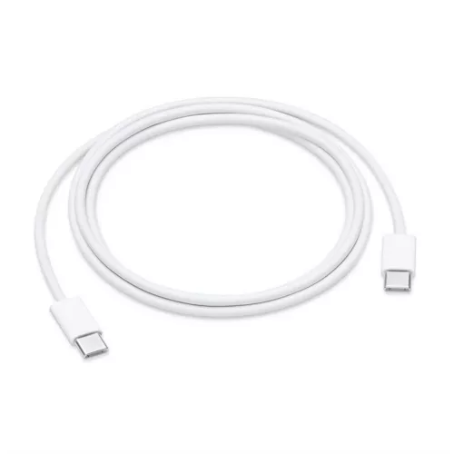iPhone Fehér USB-C/USB-C PVC Adatkábel OEM (Bulk)