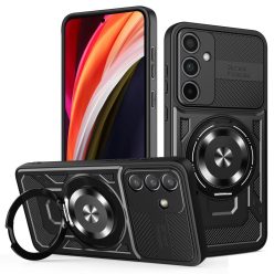 Samsung Galaxy S26 Defender Armor Mag tok fekete