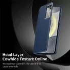 Techsuit - SmartView Series - Samsung Galaxy A37 5G - Kék tok