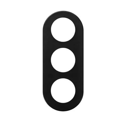 Techsuit - Teljes Kamera Üveg - Samsung Galaxy A57 5G - Fekete üvegfólia üvegfólia