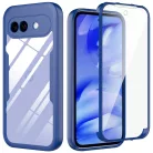 Techsuit - ColorVerse 360 sorozat + képernyővédő - Google Pixel 10a - Kék tok