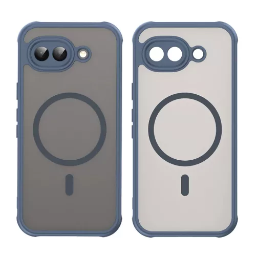 Techsuit - HaloFrost II MagSafe - Google Pixel 10a - Sötétkék tok