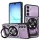 Techsuit - RuggedCam - Samsung Galaxy A57 5G - Lila tok