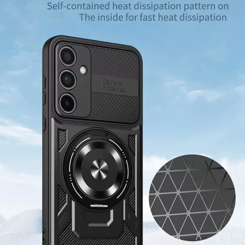 Techsuit - RuggedCam - Samsung Galaxy A57 5G - Lila tok