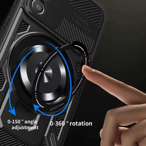 Samsung Galaxy A57 5G Kék Techsuit - RuggedCam tok