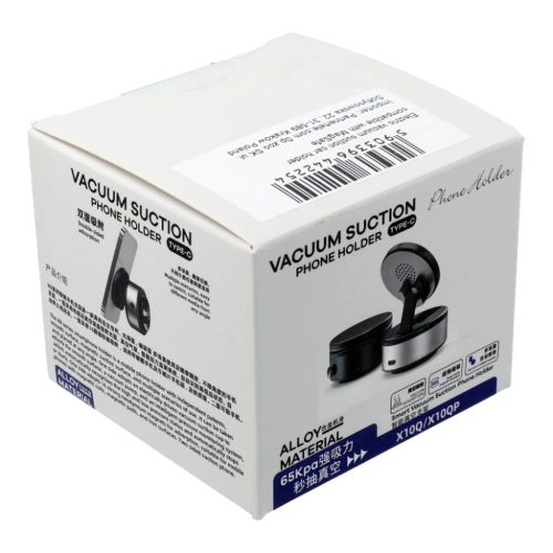 Universal K007 Nano Gel autós tartó MagSafe kompatibilis fekete