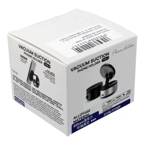 MagSafe-kompatibilis elektromos vákuumos autós tartó ezüst