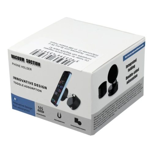 Mágneses autós telefontartó MagSafe kompatibilis fekete