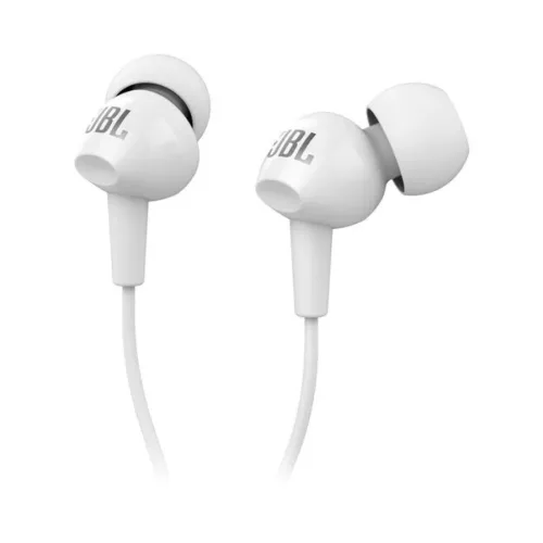 JBL C100Si vezetékes fülhallgató Jack 3,5 mm fehér