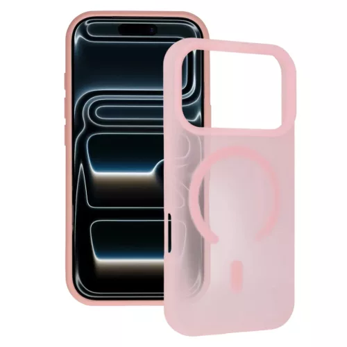 Tel Protect Mist Matt MagSafe tok Samsung Galaxy S26 Ultra készülékhez világos rózsaszín tok
