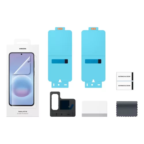 EF-UA576CTE Samsung védőfólia Galaxy A57-hez átlátszó üvegfólia