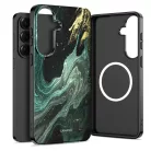 Samsung Galaxy A57 5G Tech-protect Lamano Magsafe tok Verde Aura