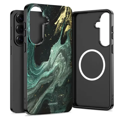 Samsung Galaxy A57 5G Tech-protect Lamano Magsafe tok Verde Aura