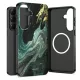 Samsung Galaxy A57 5G Tech-protect Lamano Magsafe tok Verde Aura