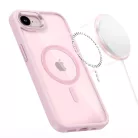 iPhone 16e / 17e Tech-protect Magmat Magsafe tok Rózsaszín/Átlátszó