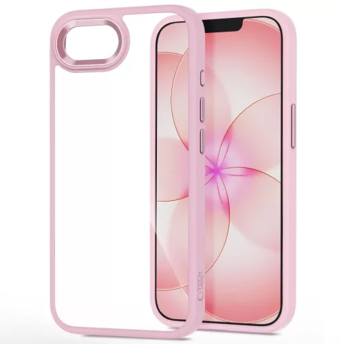 iPhone 16e / 17e Tech-protect Magmat tok Rózsaszín/Átlátszó