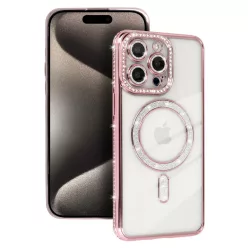 Bling Magsafe tok Xiaomi Redmi Note 15 5G pink
