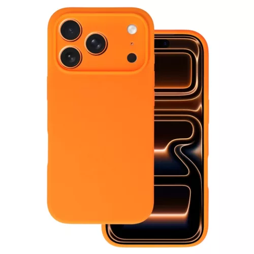 Szilikon Lite tok Samsung Galaxy S26 Ultra narancssárga tok