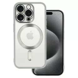 Metallic Magsafe Samsung Galaxy S26 Ultra tok Ezüst