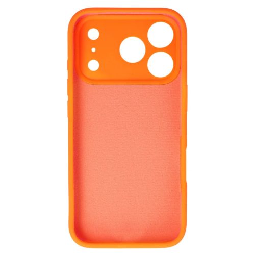 Silicone Lite tok iPhone 17 Pro Max narancssárga tok