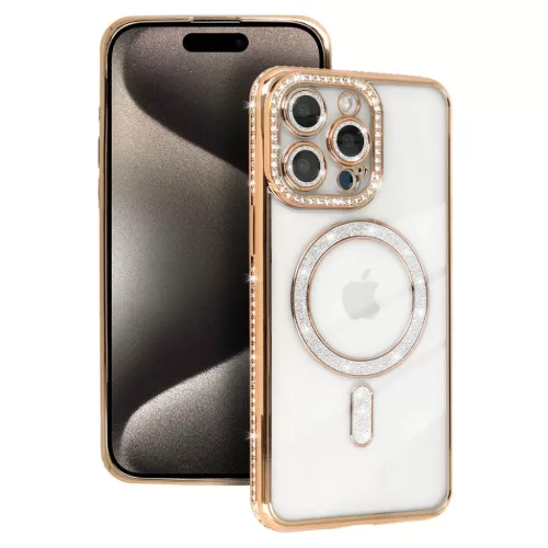 Bling Magsafe Xiaomi Redmi Note 15 Pro 4G tok arany
