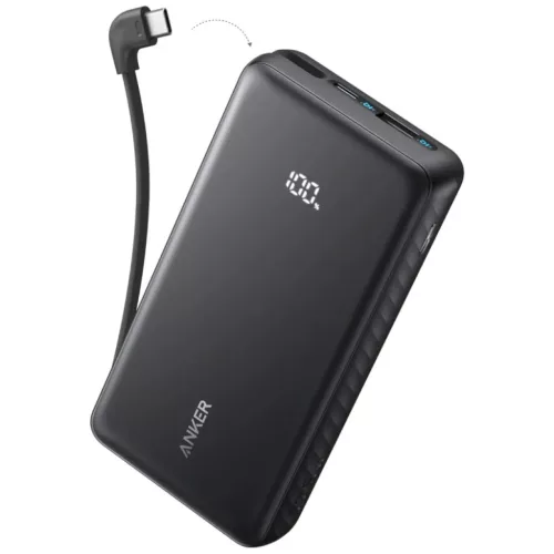 Powerbank Anker Zolo, 10000mAh, 22.5W, QC + PD, Fekete A110DH11