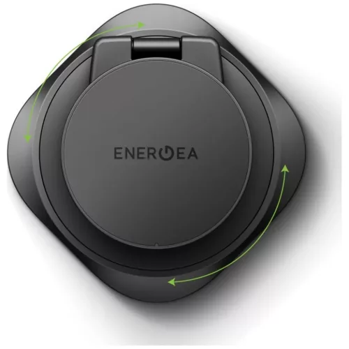 Energea Alumag GYRO 360 Rotating Qi2.2 25W Összecsukható vezeték nélküli töltő pisztolyfém