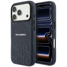 iPhone 17 Pro Max Karl Lagerfeld Monogram logo MagSafe kék tok