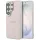 Samsung Galaxy S26 Ultra Guess Saffiano Peony Dombornyomott Gyűrű MagSafe tok pink