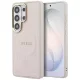 Samsung Galaxy S26 Ultra Guess Saffiano Peony Dombornyomott Gyűrű MagSafe tok pink