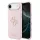 iPhone 17 Air rózsaszín Guess PU Resin Logo tok