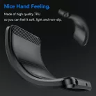 Honor 600 Lite Fekete Techsuit Carbon Silicone tok