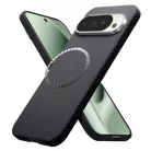 Google Pixel 10 Pro XL Fekete Techsuit Aramid Fiber MagSafe tok