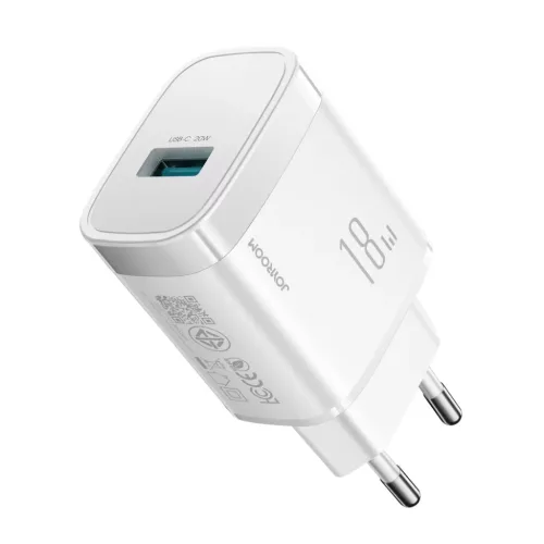 Joyroom JR-TF4 18W USB-A fali töltő adapter - Fehér