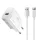 Joyroom JR-TF4 18W fali töltő 3A USB-A - USB-C 1m kábellel - fehér