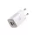 Joyroom JR-TG7 33W USB-A + USB-C fali töltő - Fehér