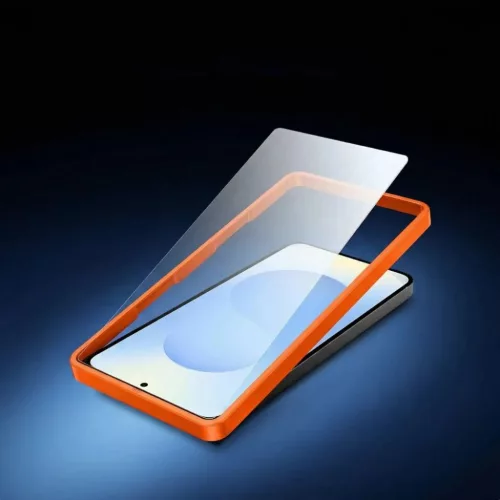 Samsung Galaxy S26 Tech-Protect Easy Set+ 3-csomag Fekete üvegfólia