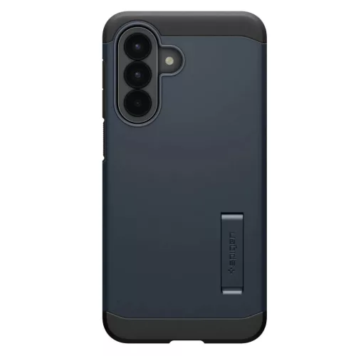 Samsung Galaxy A57 5G Spigen Tough Armor tok - Fém Pala / Sötétkék