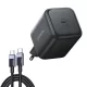 UGREEN X524 45W USB-C GaN Töltő Fekete + Kábel 1m