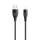 T-PHOX X-LITE Lightning kábel fekete 1m 3A