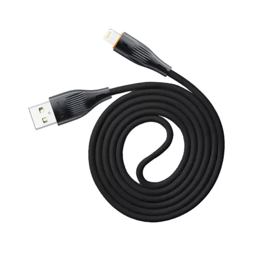 T-PHOX X-LITE Lightning kábel fekete 1m 3A