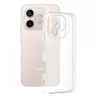 Honor 600 Lite Átlátszó Techsuit szilikon tok - Átlátszó