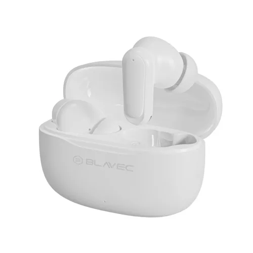 Blavec Bluetooth TWS Fülhallgató BW-08 Speak AI (BW08SA-W) fehér